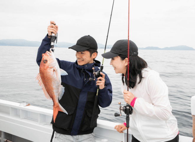 漁師と行く！タイラバ釣りツアー